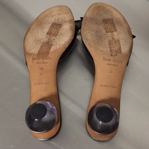 Kate spate artistic circular kitten heel slipOn - Picture 2 of 8